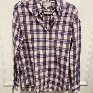 J. Crew Plaid Button-Up Shirt